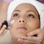image of a lady getting Microdermabrasion service